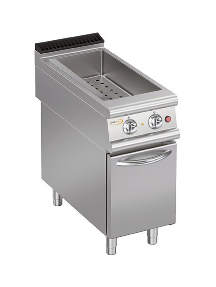 Elektro-Bain-Marie 1 x GN 1/3 + 1 x GN 1/1, Unterbau mit Tür